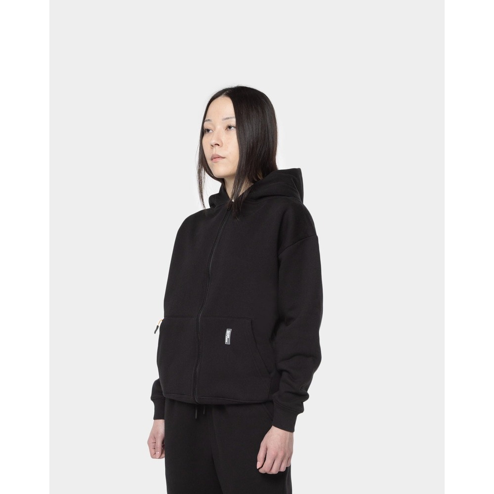 Portland Gear Cloudburst Zip Hoodie Black Water Resistant Fleece Jacket Small‎